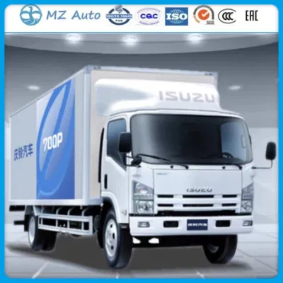 I Suzu, japanische Technologiemarke, Kastenwagen Euro6, 189 PS, 4X2-LKW, 6 Tonnen, hergestellt in China nach Usbekistan